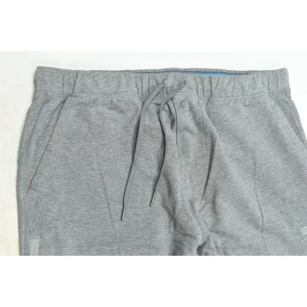 Mack Weldon Joggers Sweatpants Mens Large Gray Tapered Leg Drawstring Casual